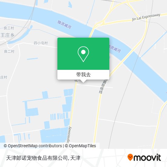 天津郞诺宠物食品有限公司地图