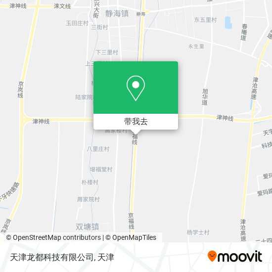 天津龙都科技有限公司地图
