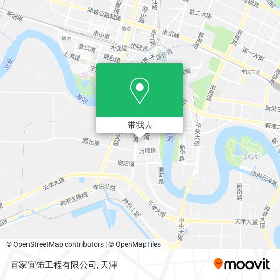 宜家宜饰工程有限公司地图