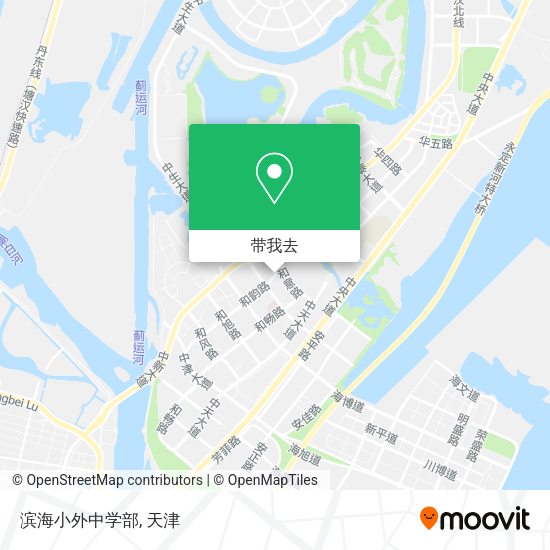 滨海小外中学部地图