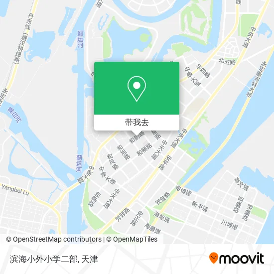 滨海小外小学二部地图