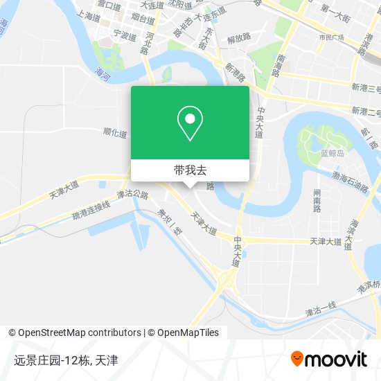 远景庄园-12栋地图