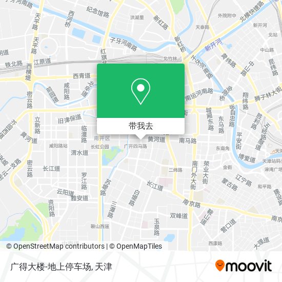 广得大楼-地上停车场地图