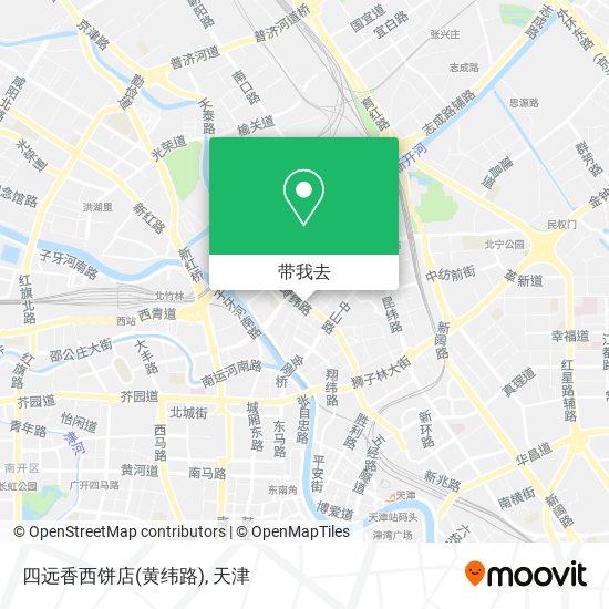 四远香西饼店(黄纬路)地图