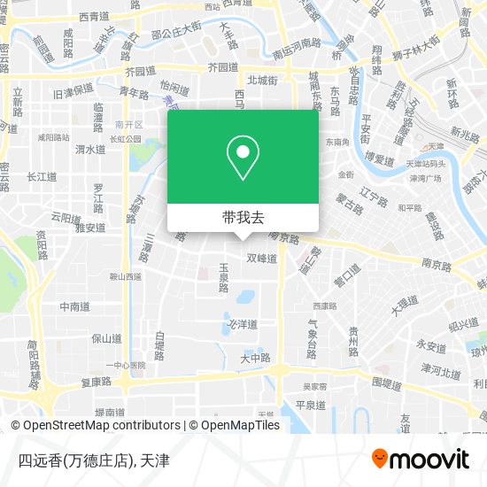 四远香(万德庄店)地图