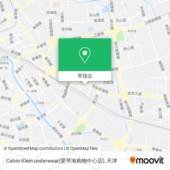 Calvin Klein underwear(爱琴海购物中心店)地图