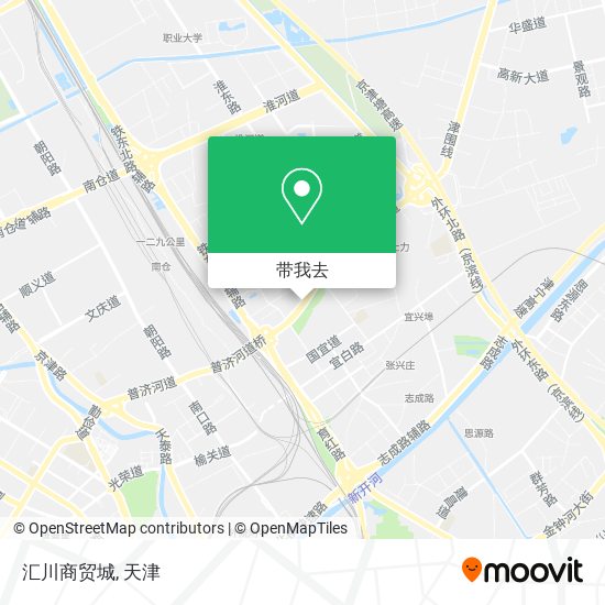 汇川商贸城地图