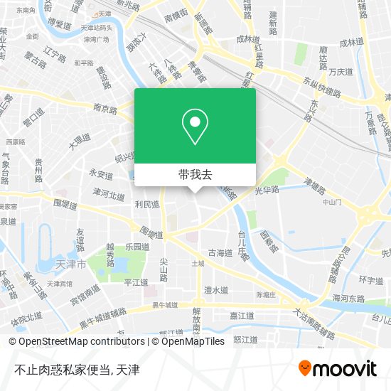 不止肉惑私家便当地图