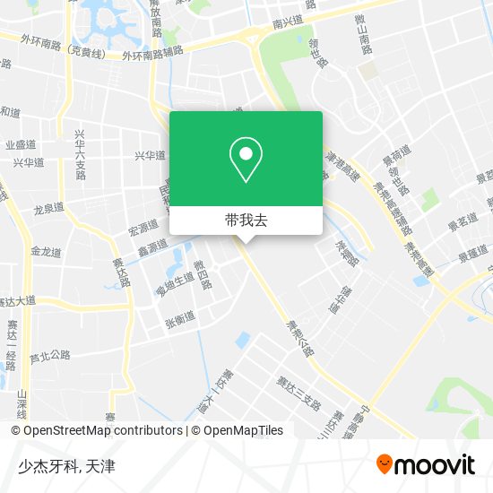 少杰牙科地图
