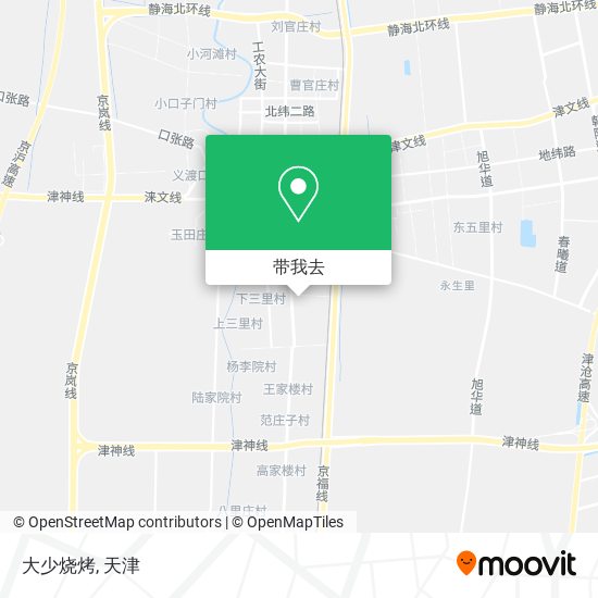 大少烧烤地图