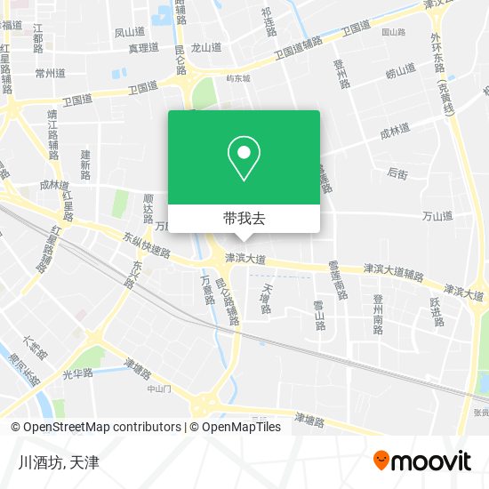 川酒坊地图