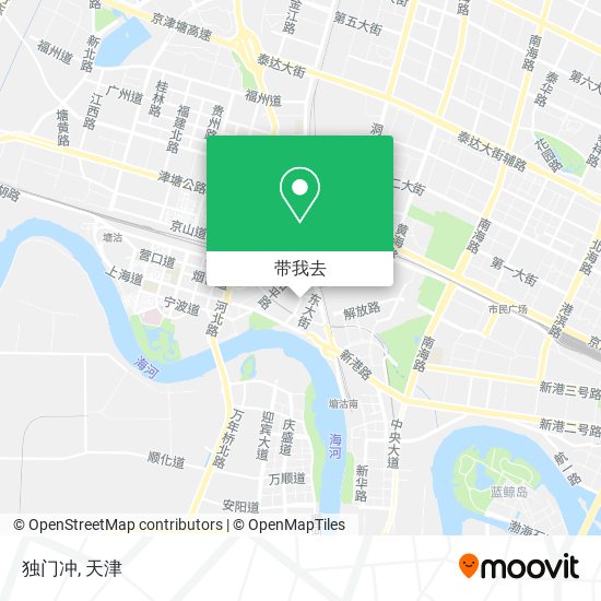 独门冲地图
