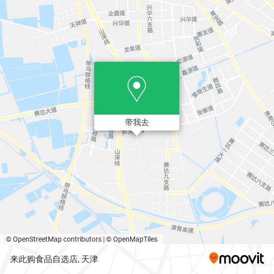 来此购食品自选店地图