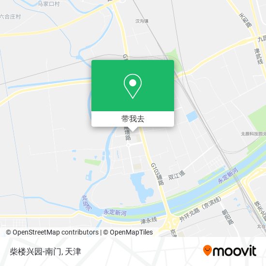 柴楼兴园-南门地图
