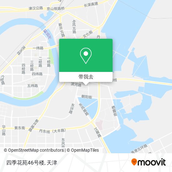 四季花苑46号楼地图