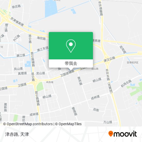 津赤路地图