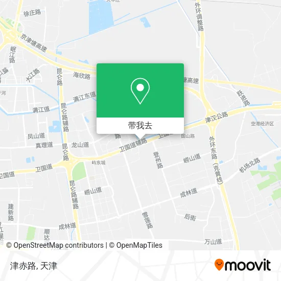 津赤路地图