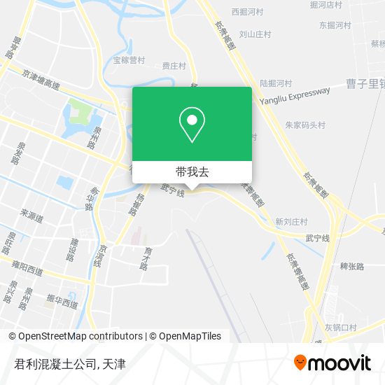 君利混凝土公司地图