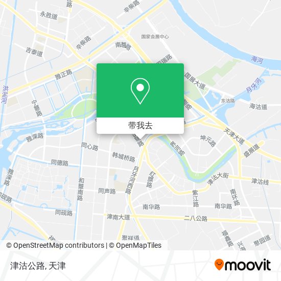津沽公路地图