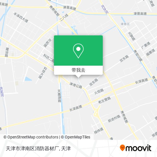 天津市津南区消防器材厂地图