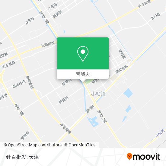 针百批发地图