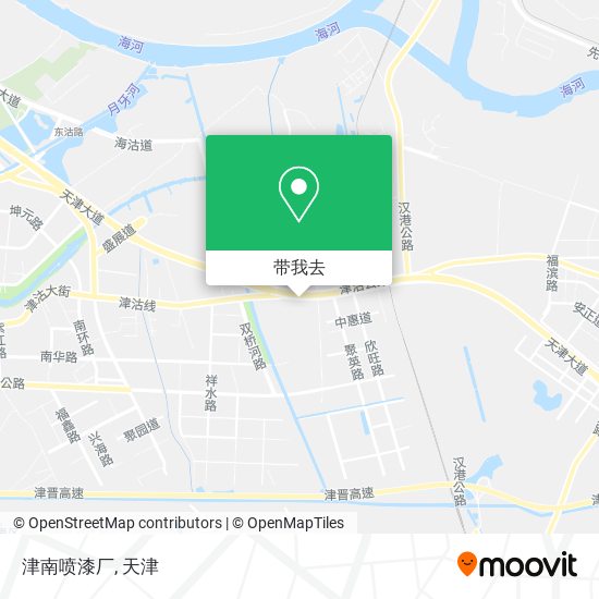 津南喷漆厂地图