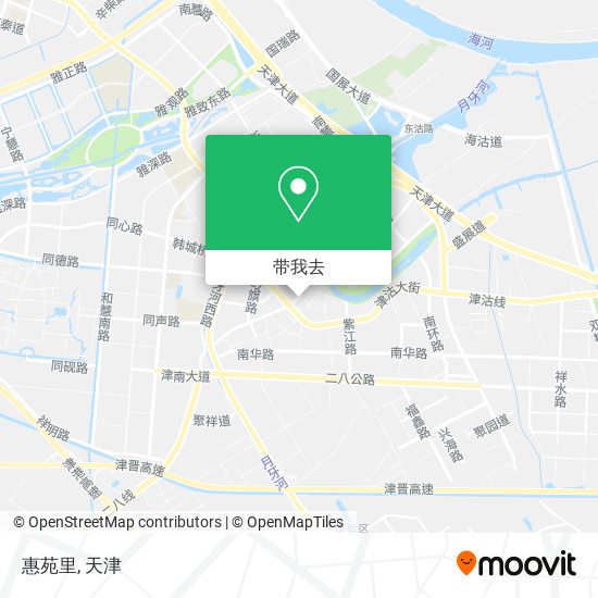 惠苑里地图