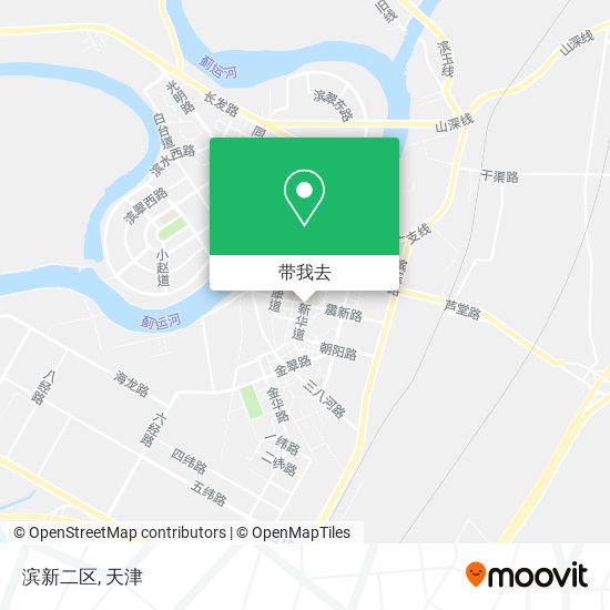滨新二区地图