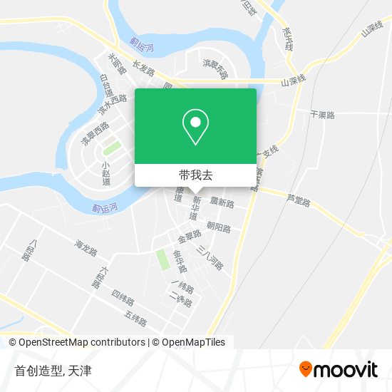 首创造型地图