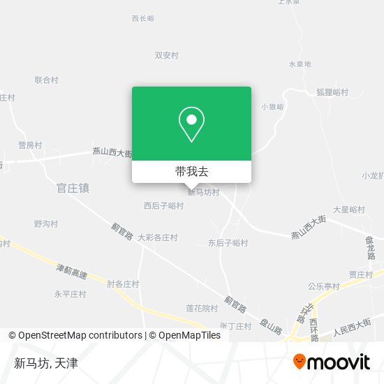新马坊地图