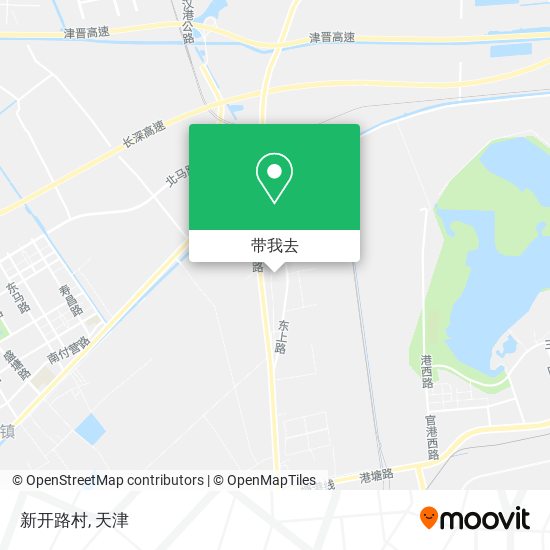 新开路村地图