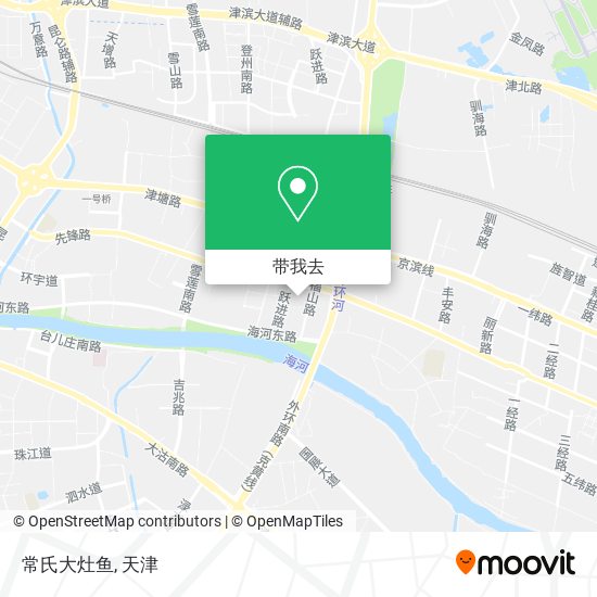 常氏大灶鱼地图