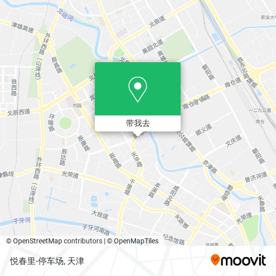 悦春里-停车场地图