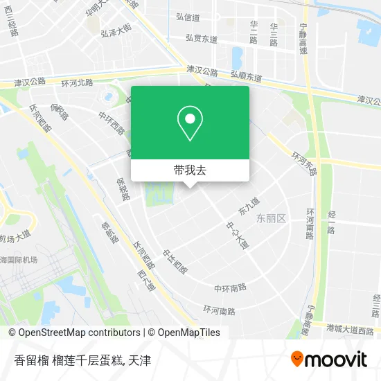 香留榴 榴莲千层蛋糕地图
