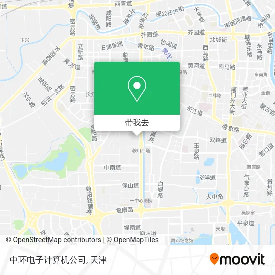 中环电子计算机公司地图