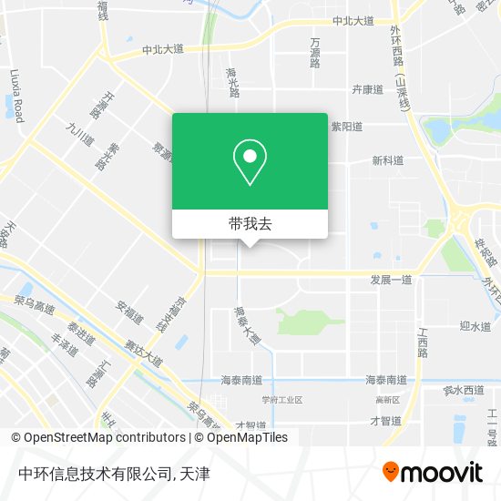中环信息技术有限公司地图