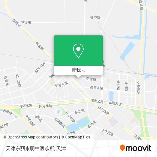 天津东丽永明中医诊所地图