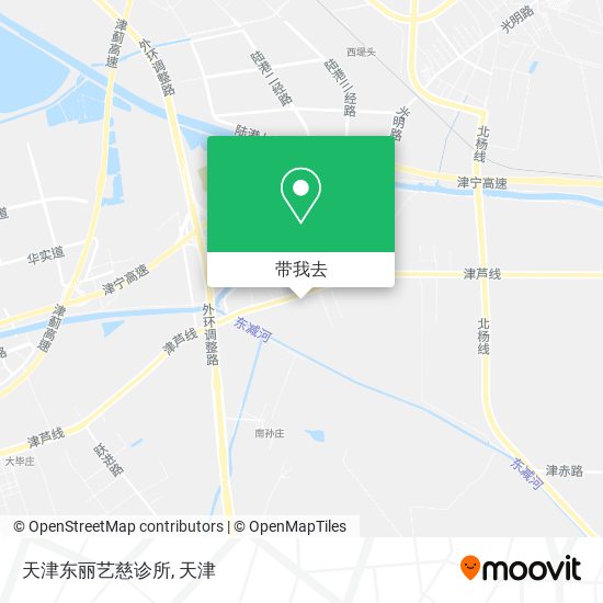 天津东丽艺慈诊所地图