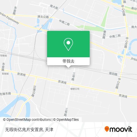 无瑕街亿兆片安置房地图