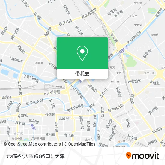 元纬路/八马路(路口)地图