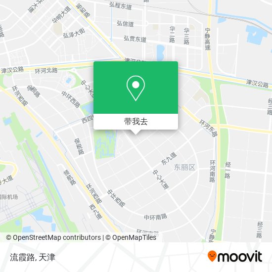 流霞路地图