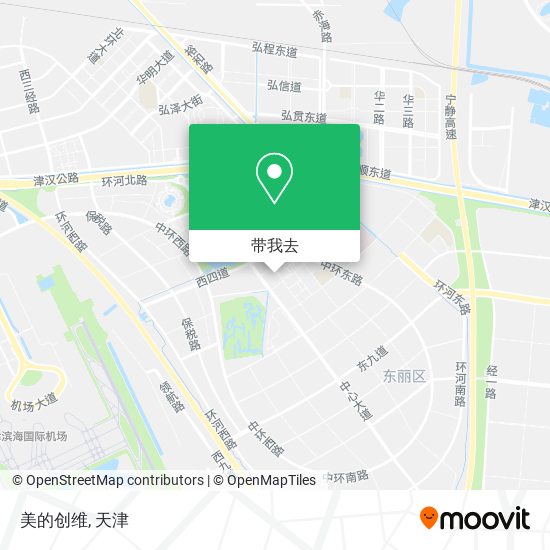 美的创维地图