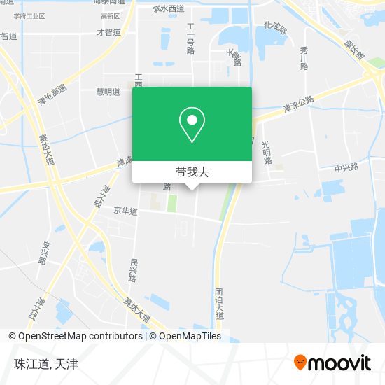 珠江道地图
