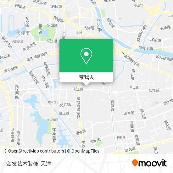金发艺术装饰地图