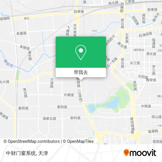 中财门窗系统地图