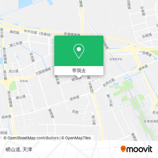 崂山道地图