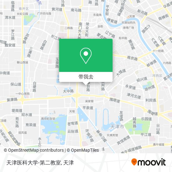 天津医科大学-第二教室地图