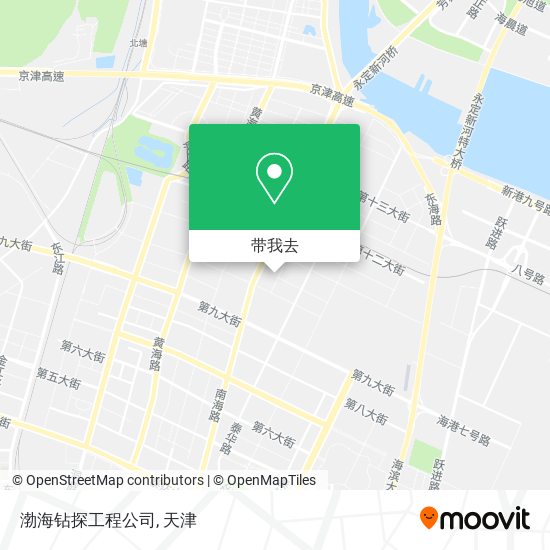 渤海钻探工程公司地图