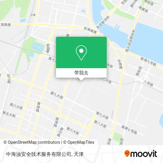 中海油安全技术服务有限公司地图
