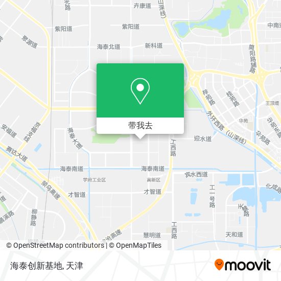 海泰创新基地地图
